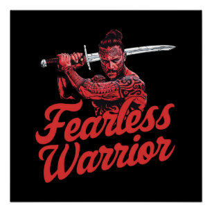 Fearless Warrior Poster