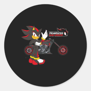 Fearless Year Of Shadow - Motorcycle Classic Round Sticker