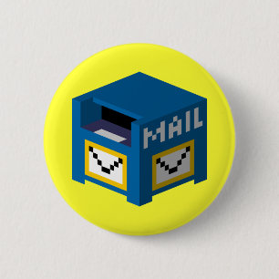 Fearsome Devourer Of Paper Correspondence 6 Cm Round Badge