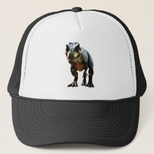 **"Fearsome Grin: The Smirking T-Rex"** Trucker Hat