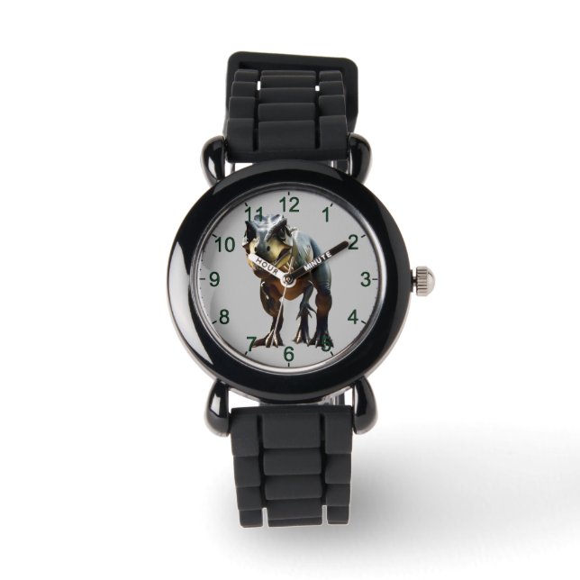 **"Fearsome Grin: The Smirking T-Rex"** Watch (Front)