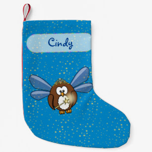 feary owl Christmas sock