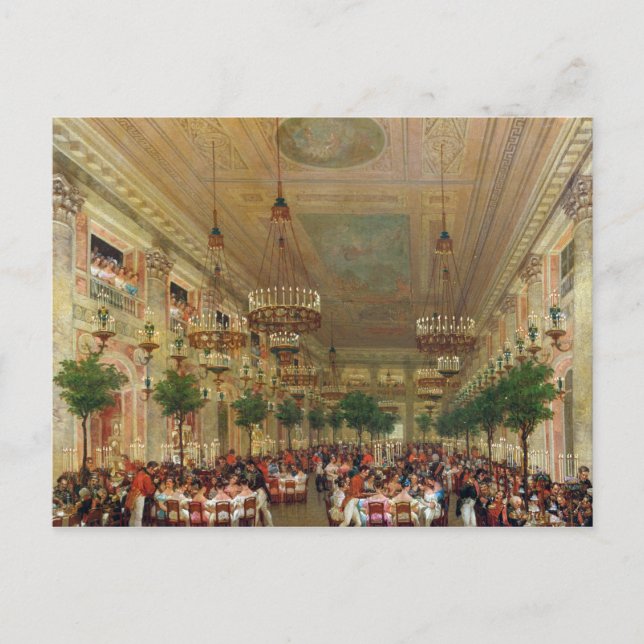 Feast at the Tuileries to Celebrate the Postcard (Front)