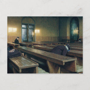 Feast Day at the Pio Albergo Trivulzio, 1892 Postcard