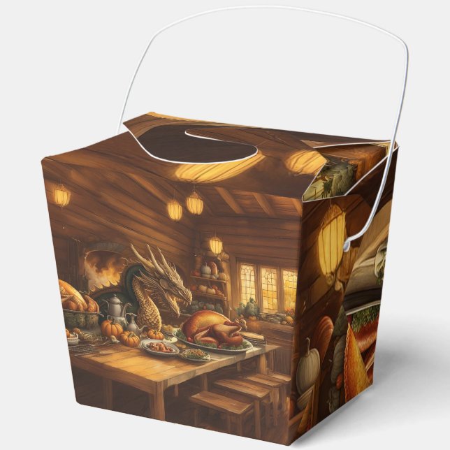 Feast Fit For A Dragon Favour Box (Front)