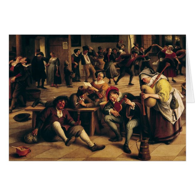 Feast in an Inn, detail of the central group (Front Horizontal)