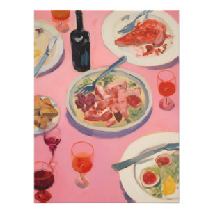 Feast in Fuchsia Photo Print