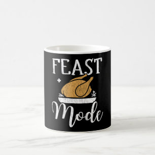 Feast Mode On Family Kids Matching Thanksgiving Coffee Mug
