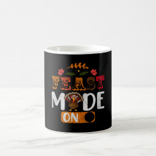 Feast Mode On Family Kids Matching Thanksgiving Coffee Mug