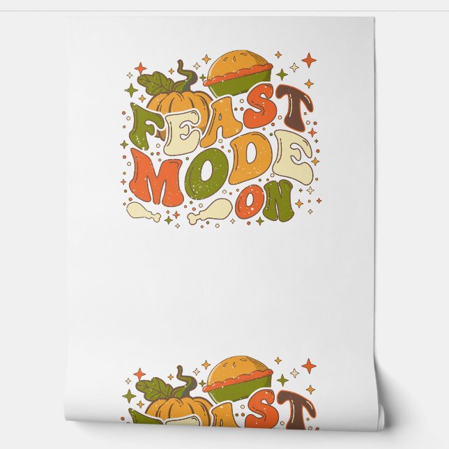 Feast Mode on, Thankgiving Costume Wallpaper (Unrolling)
