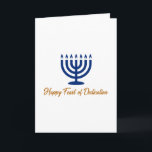 Feast of Dedication Greeting Card<br><div class="desc">Send peace and blessings to your Hebrew family during this feast. You may not be able to spend time with your Israelite family in person. However,  you can send a thoughpossibly card during this time.</div>