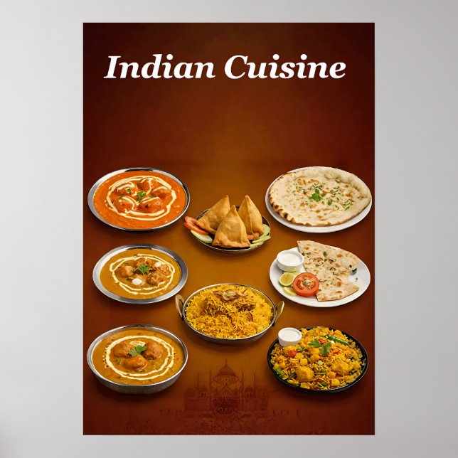 Feast of Indian Flavours Poster (Front)