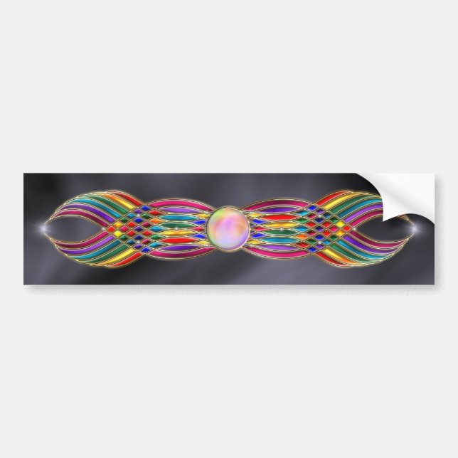 Feast of Jewels Bumper Sticker (Front)