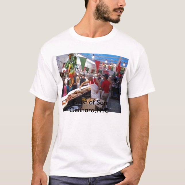 Feast of San Gennaro T-Shirt (Front)