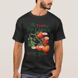 Feast of San Gennaro Tomato Italy Italian Food Wom T-Shirt