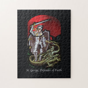 Feast of St. George Defender of Faith Slaying  Jigsaw Puzzle