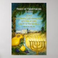 Feast of Tabernacles Sukkoth Inspirational Art