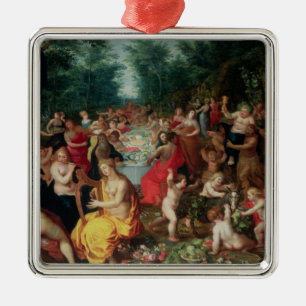 Feast of the Gods Metal Tree Decoration