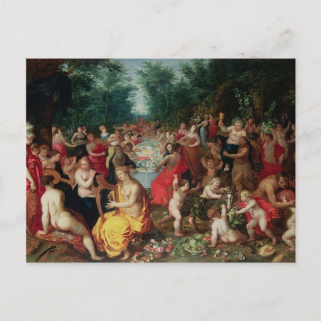Feast of the Gods Postcard (Front)