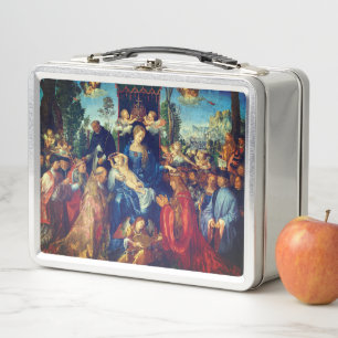 Feast of the Rosary - Albrecht Dürer, 1506 Metal Lunch Box
