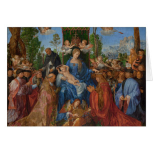 Feast of the Rose Garlands, 1506 (oil on wood)
