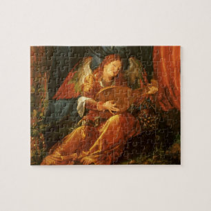 Feast of the Rose Garlands Angel by Albrecht Durer Jigsaw Puzzle