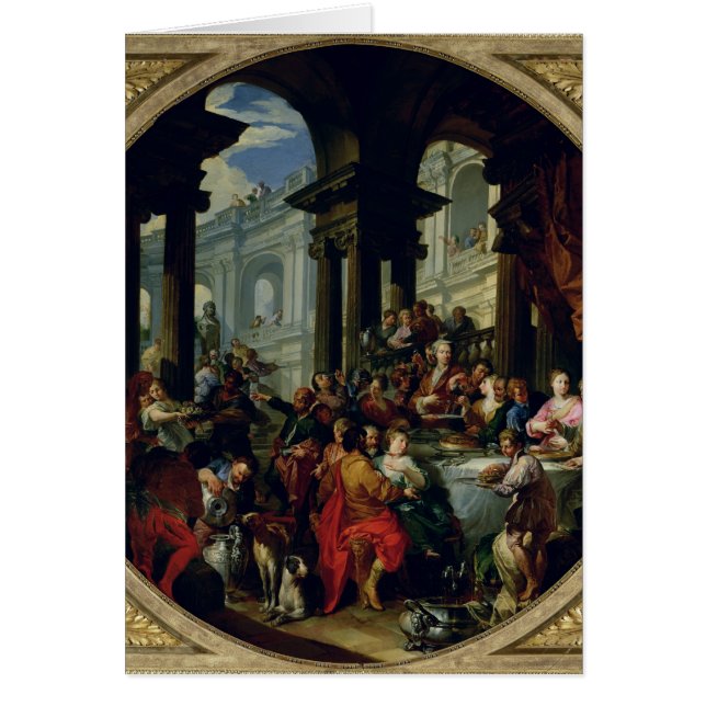 Feast under an Ionic Portico, c.1720-25 (Front)