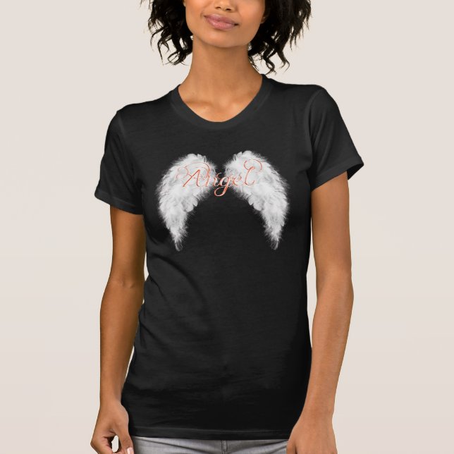 Feather Angel Wings T-shirt (Front)