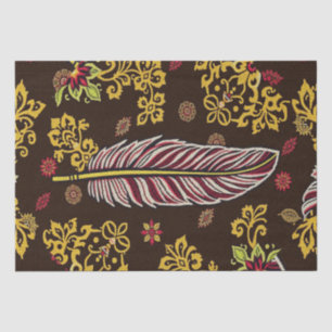 Feather beauty tissue paper