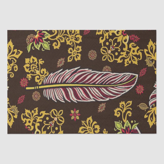 Feather beauty tissue paper  (Front)