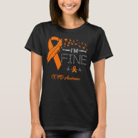 Feather Birds I'm Fine COPD Awareness