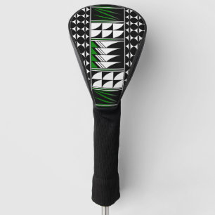 Feather Blessings in Green Golf Head Cover