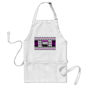 Feather Blessings in Pink Standard Apron
