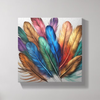 Feather  canvas print