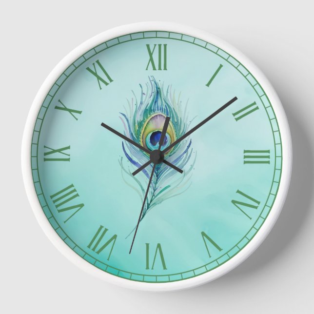 Feather Clock (Front)