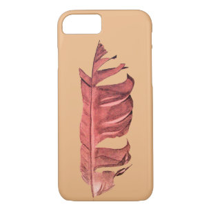 Feather drawing fine art original illustration iPhone 8/7 case