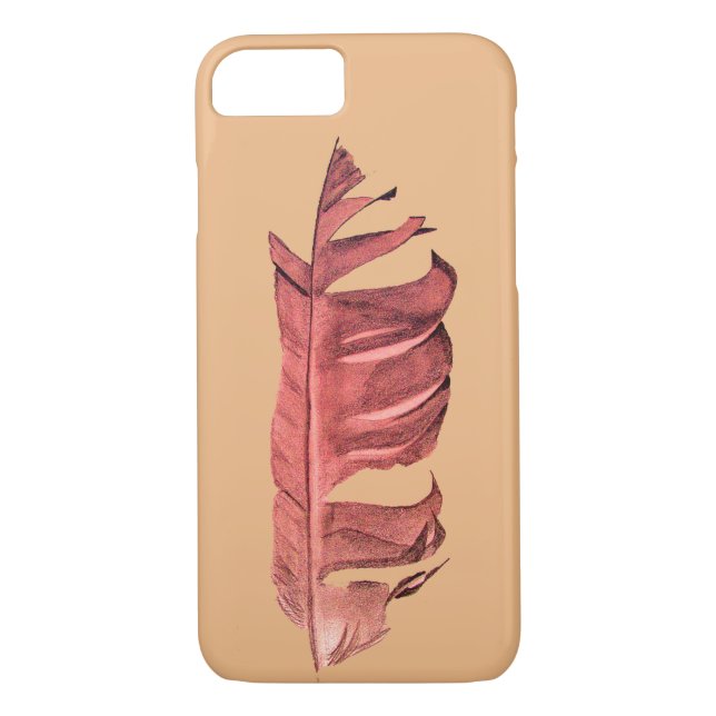 Feather drawing fine art original illustration Case-Mate iPhone case (Back)