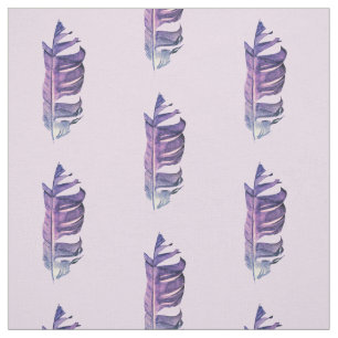 Feather drawing fine art original illustration fabric