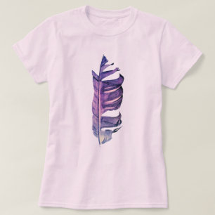 Feather drawing fine art original illustration T-Shirt