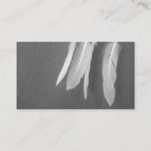 Feather Feathers Lace Sepia Grunge Business Cards