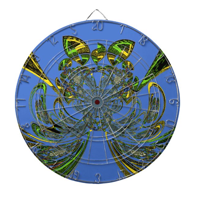 Feather Fish Dartboard (Front)