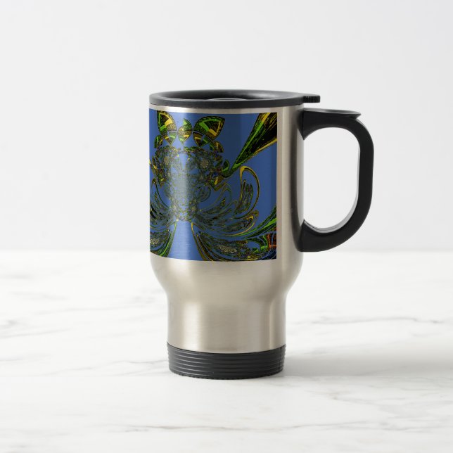 Feather Fish Travel Mug (Right)