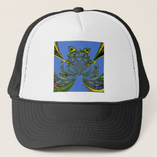 Feather Fish Trucker Hat