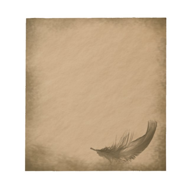 Feather-grunge Notepad (Front)