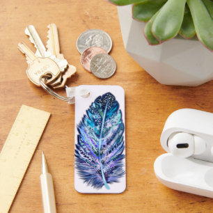 Feather Keychain - Custom Colours