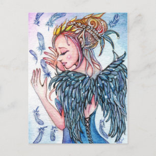 Feather Magic Postcard