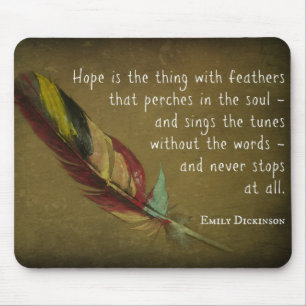 Feather Mouse Mat