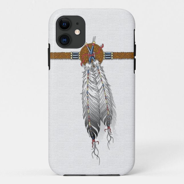 feather native american iphone case (Back)