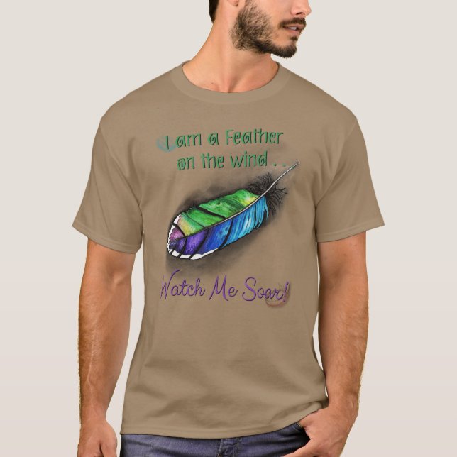 Feather on the Wind T-Shirt (Front)