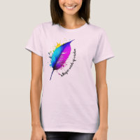 Feather paint spatter Whisper Words of Wisdom edit